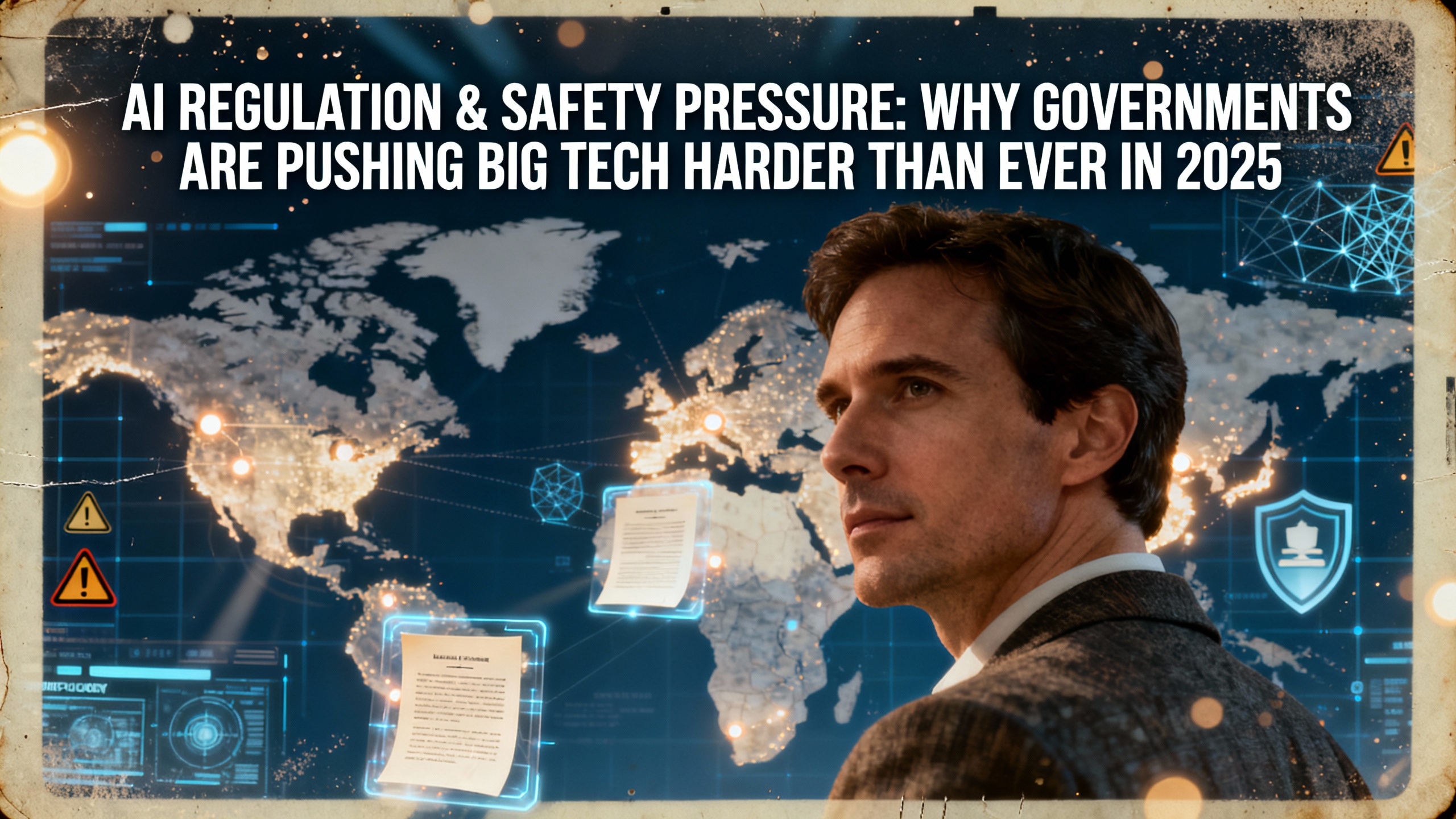 AI Regulation & Safety Pressure Why Governments Are Pushing Big Tech Harder Than Ever in 2025