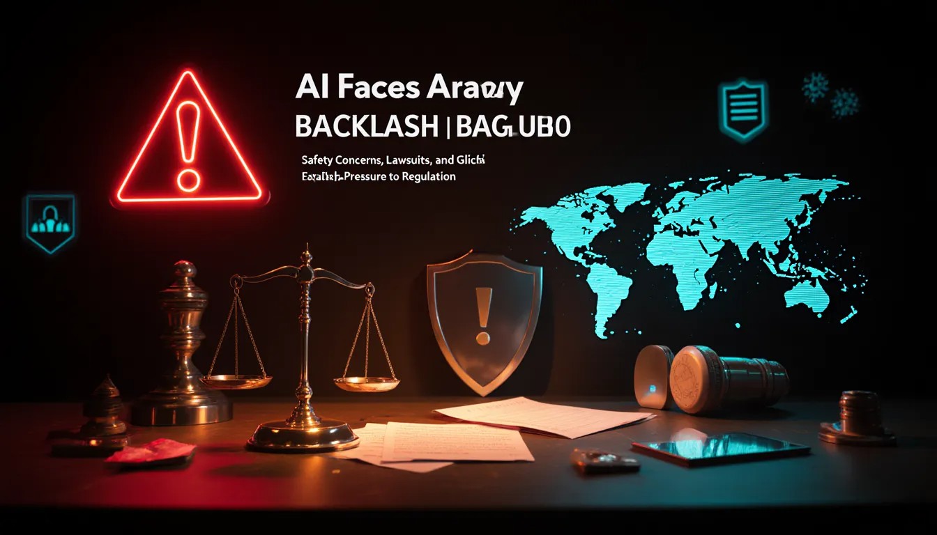 AI Faces Growing Backlash Safety Concerns Lawsuits and Global Pressure for Regulation